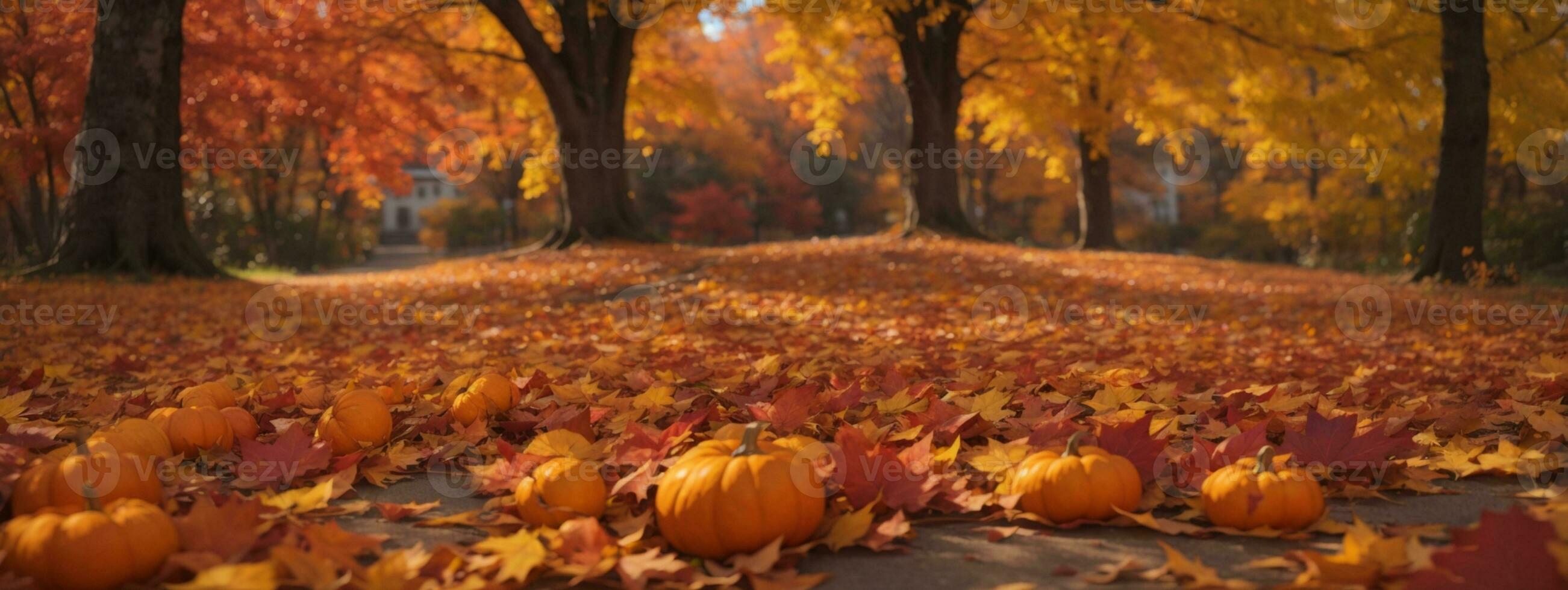 couleurs de automne. ai généré photo