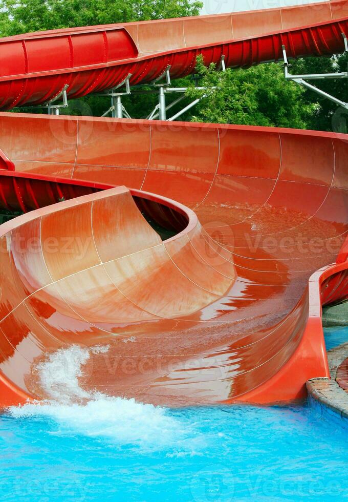 aqua parc faire glisser photo