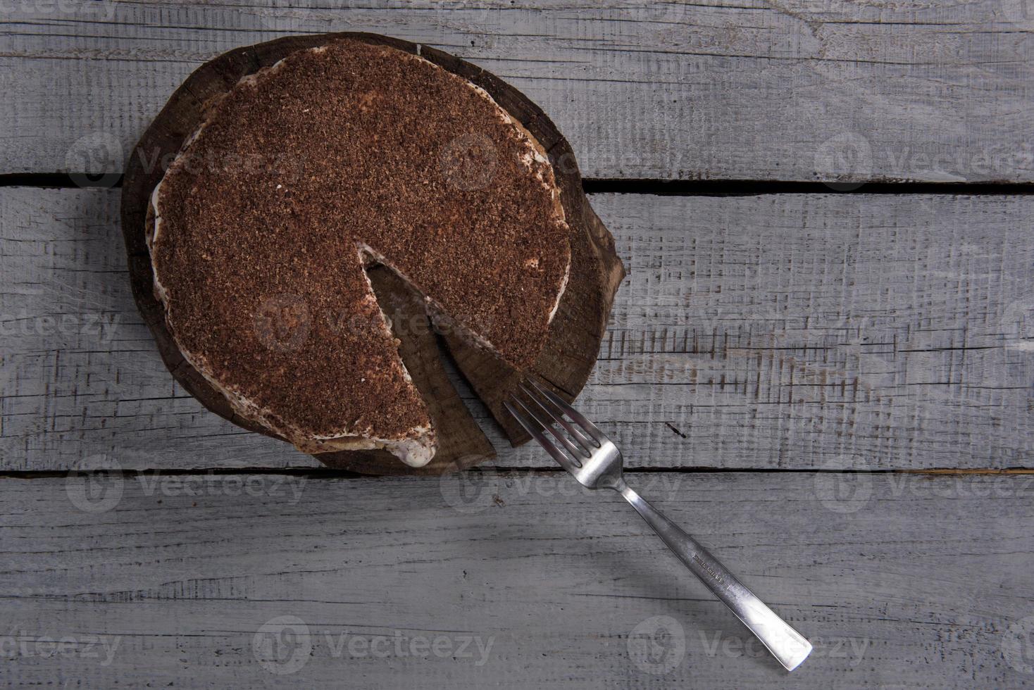 gâteau aux noix maison photo