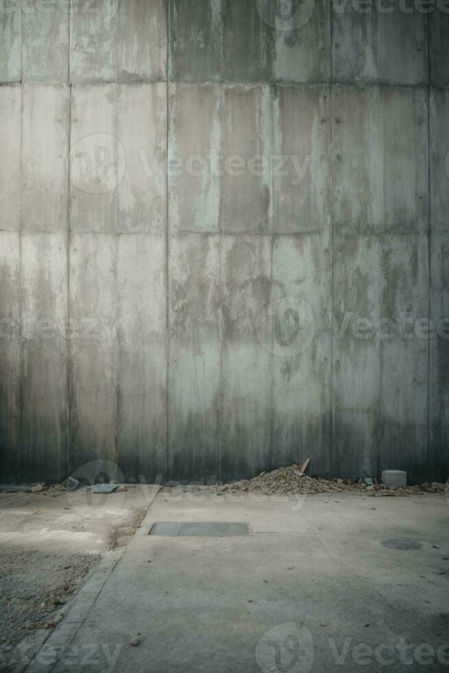 large béton Contexte mur texture pour composition. ai généré photo