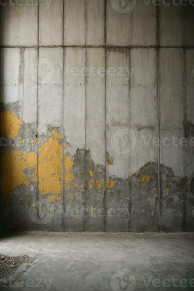 large béton Contexte mur texture pour composition. ai généré photo