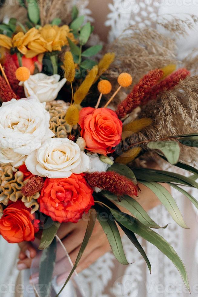 bouquet de mariée mariage photo