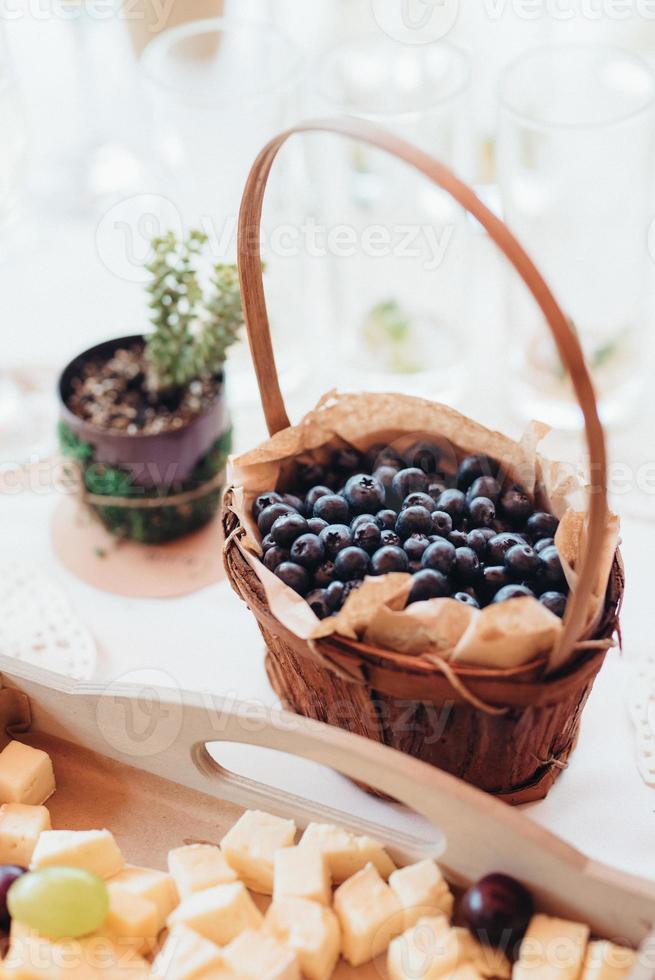 décor de fleurs de mariage photo