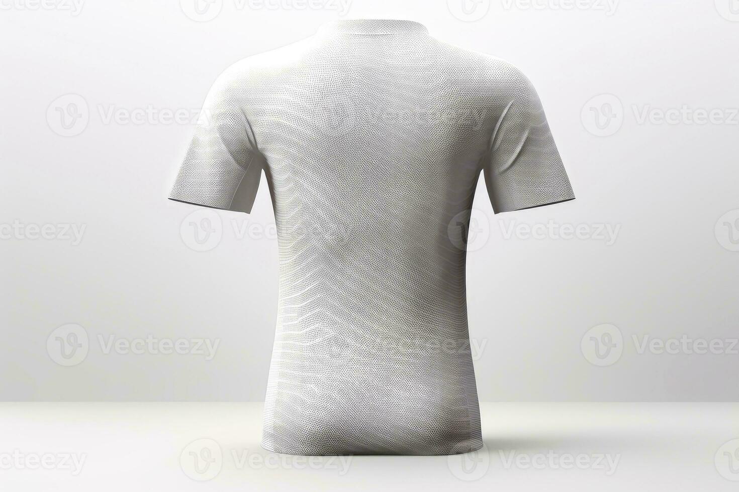 maquette des sports Football équipe uniformes blanc chemise, génératif ai illustration photo