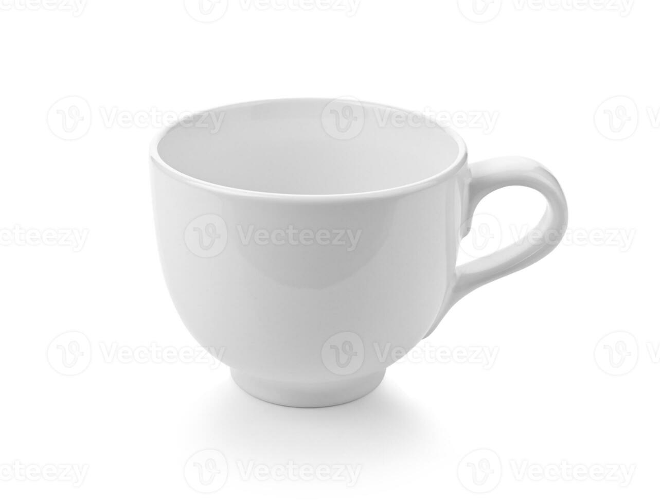 blanc tasse isolé sur blanc Contexte photo