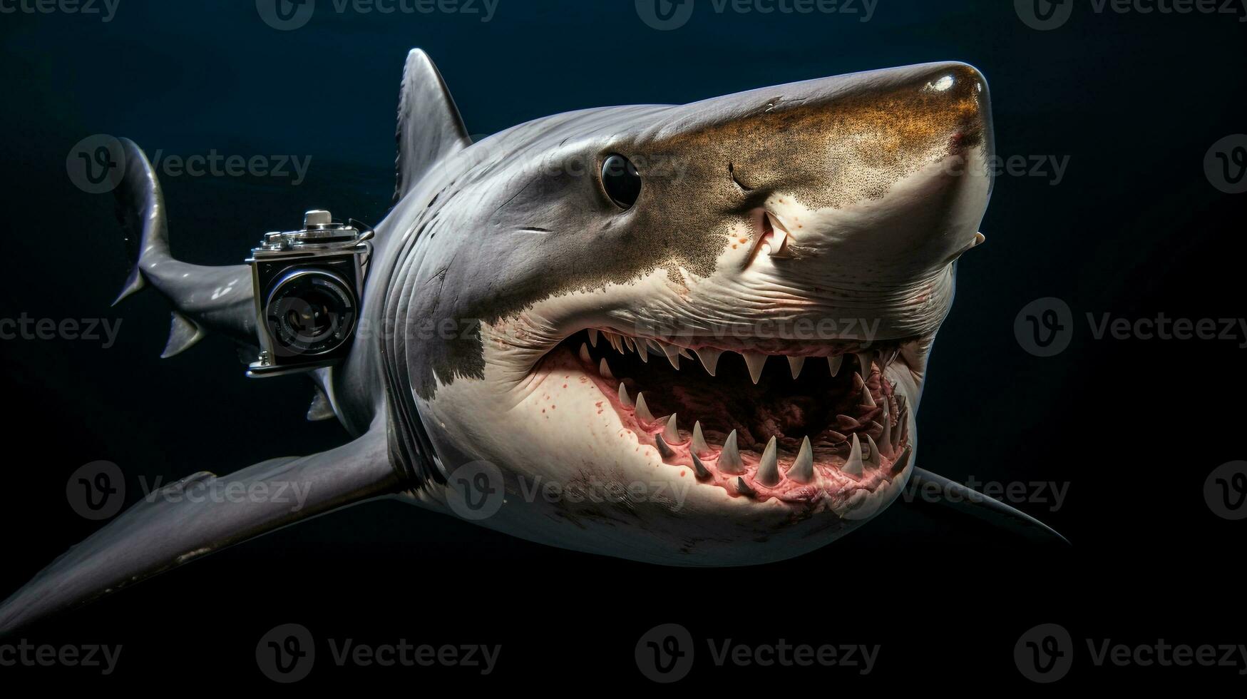 faune la photographie de photo de requin. génératif ai