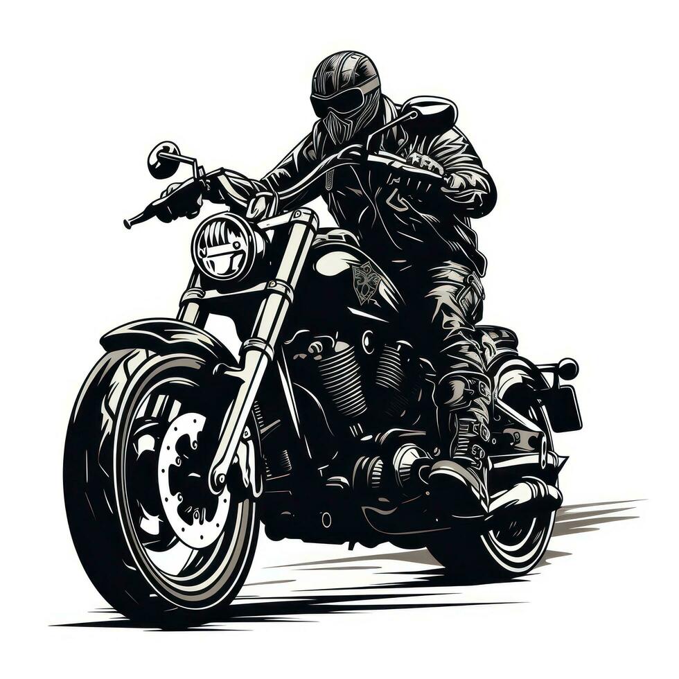 noir moto club logo photo