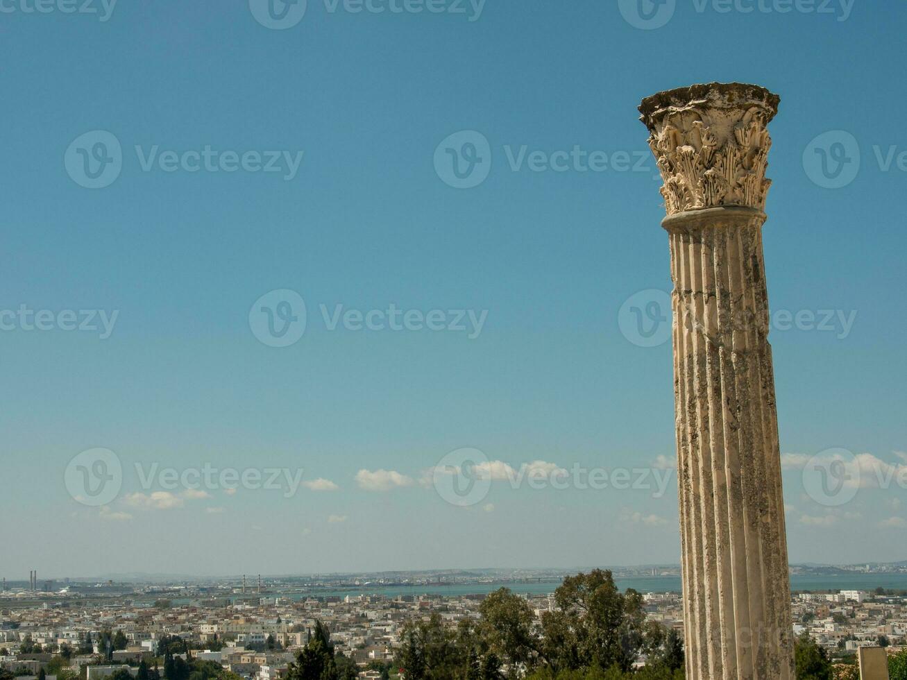 Tunis ville dans Tunisie photo