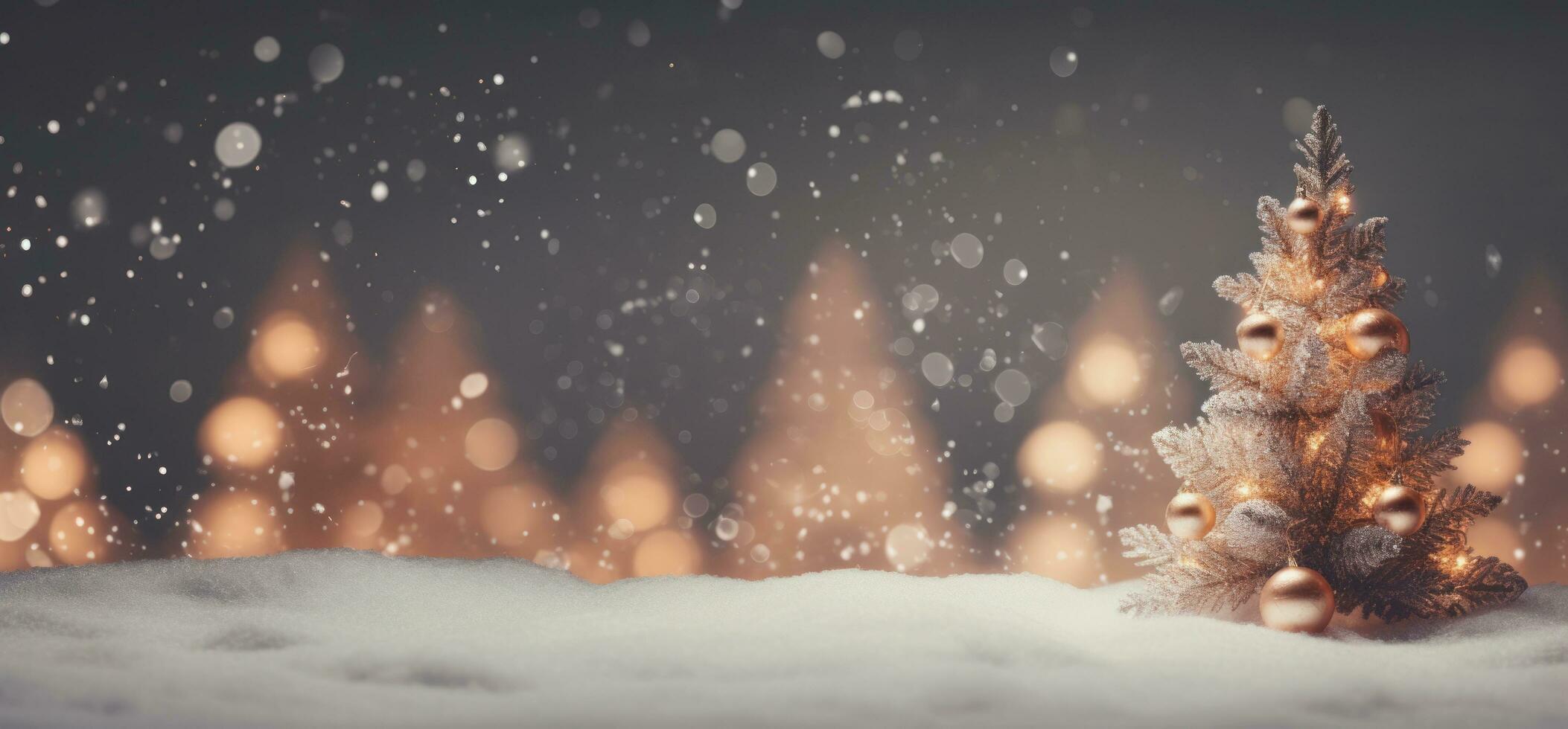 vacances Contexte avec Noël arbre photo