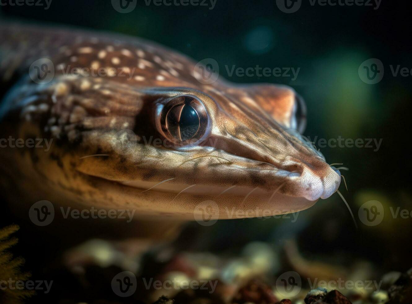 chien de mer portrait établi avec génératif ai La technologie photo