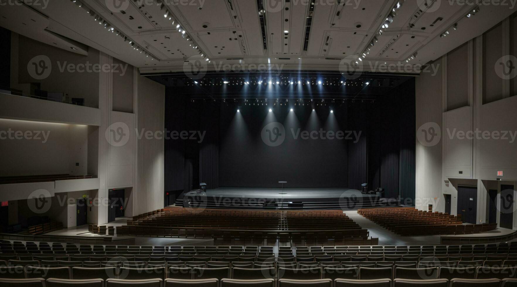 élégant grand concert salle pour la musique performance photo