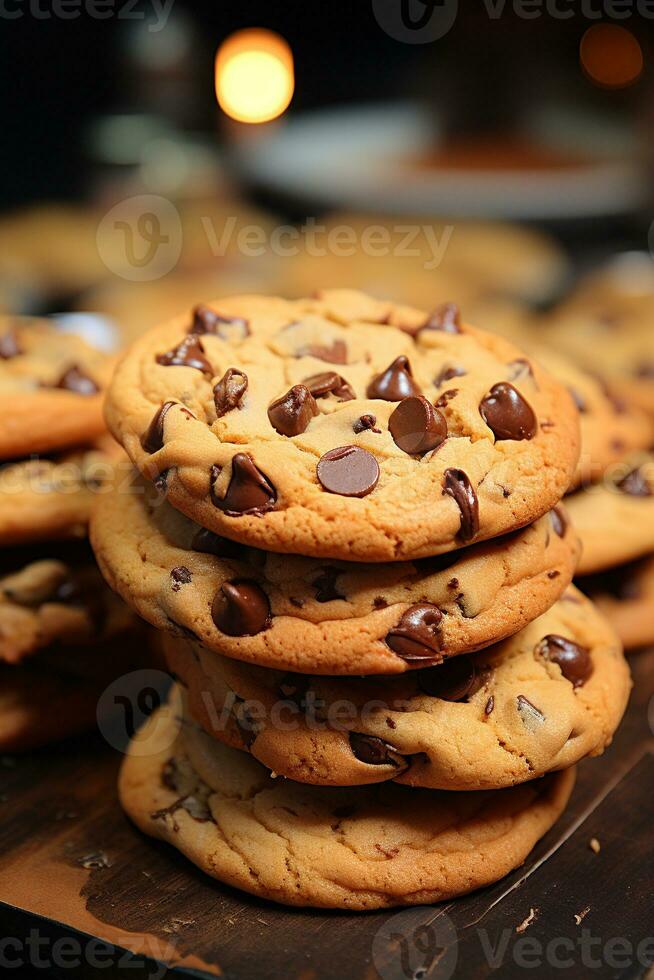 photo de délicieux biscuits arrangement