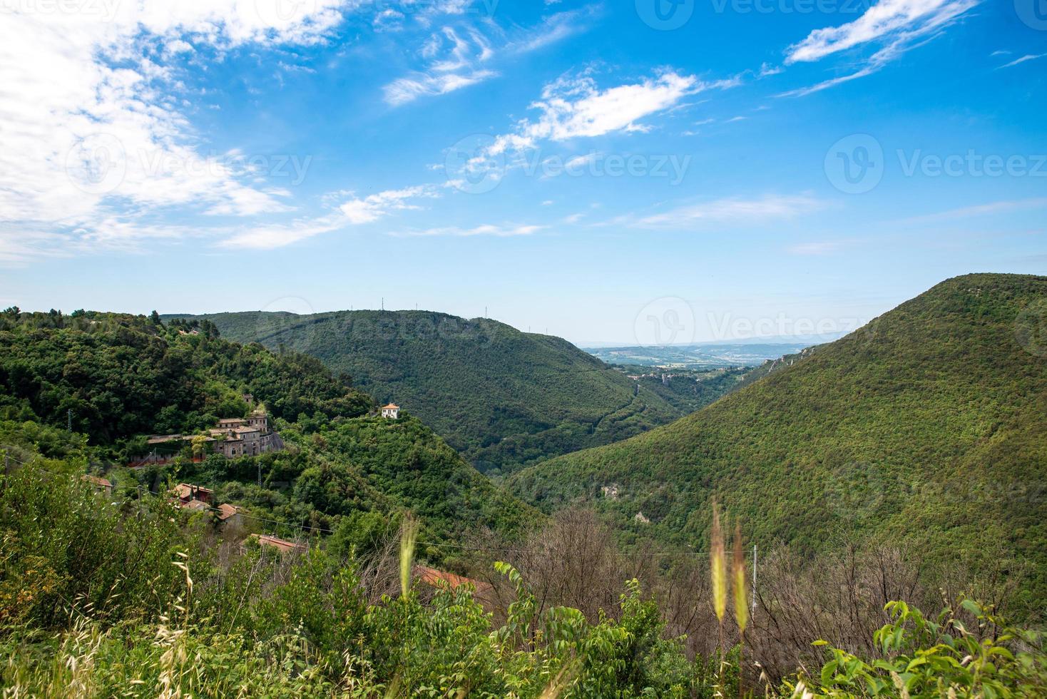 paysage des vallées de narni photo