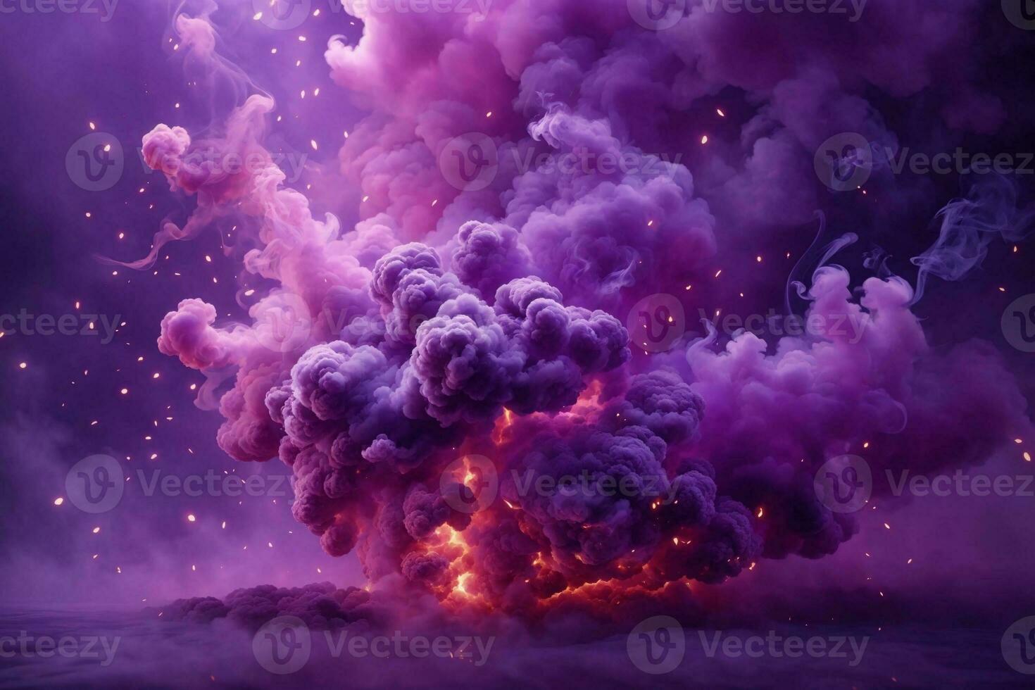 violet fumée fond d'écran, fumée arrière-plan, fumée effets arrière-plan, fumée fonds d'écran, coloré fumée arrière-plan, abstrait fumée fonds d'écran, ai génératif photo
