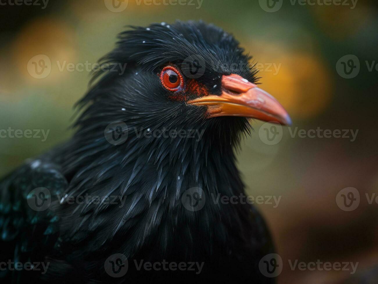 crave oiseau portrait établi avec génératif ai La technologie photo