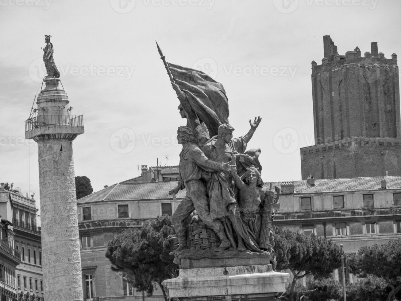 la ville de rome en italie photo