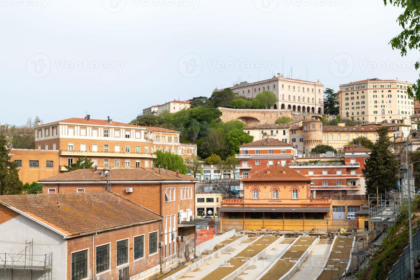 Ancienne gare de Sant Anna à Pérouse, Italie, 2021 photo