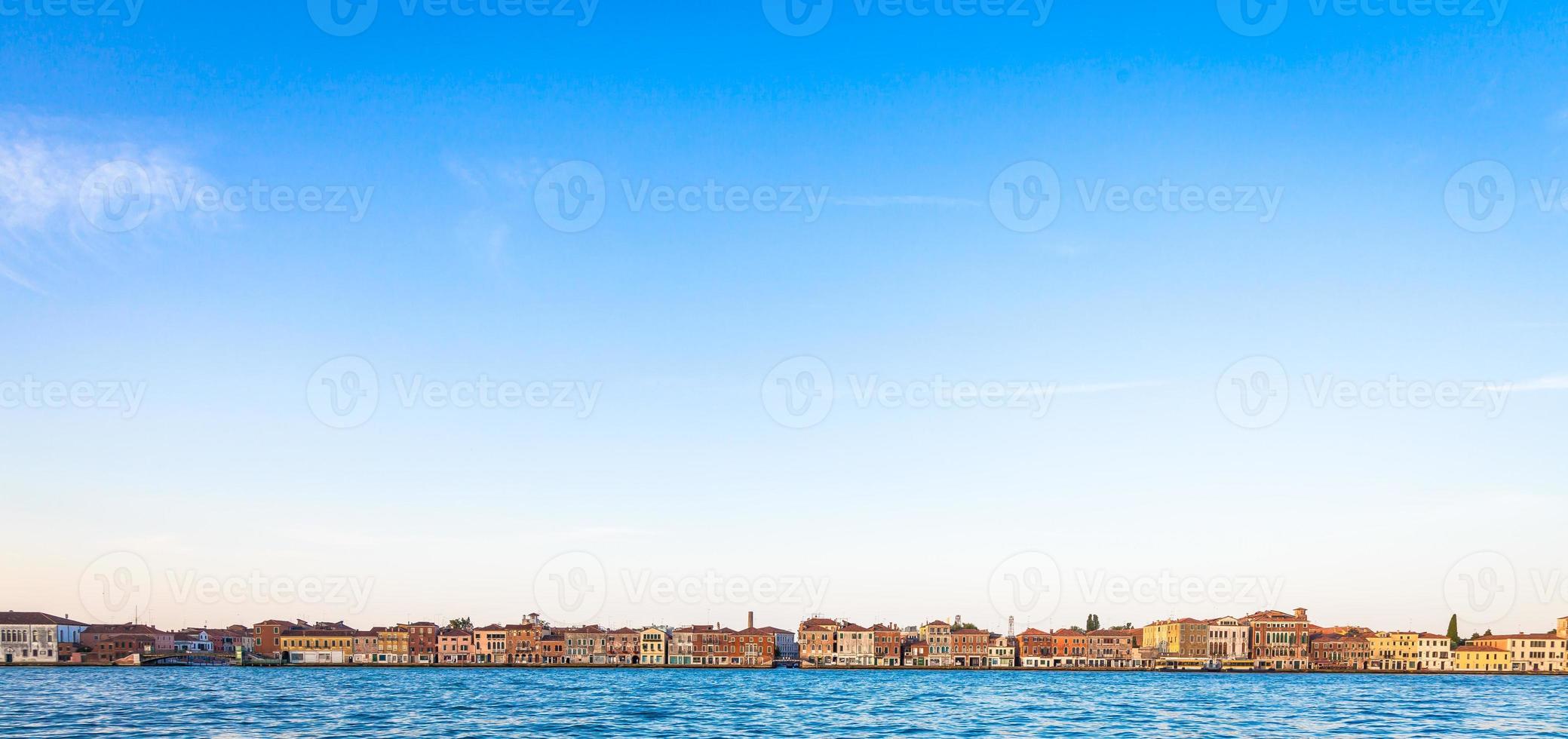 front de mer de venise de zattere photo