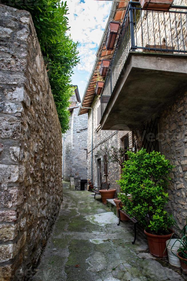 le village de portaria dans la municipalité d'acquasparta, ombrie, italie, 2020 photo