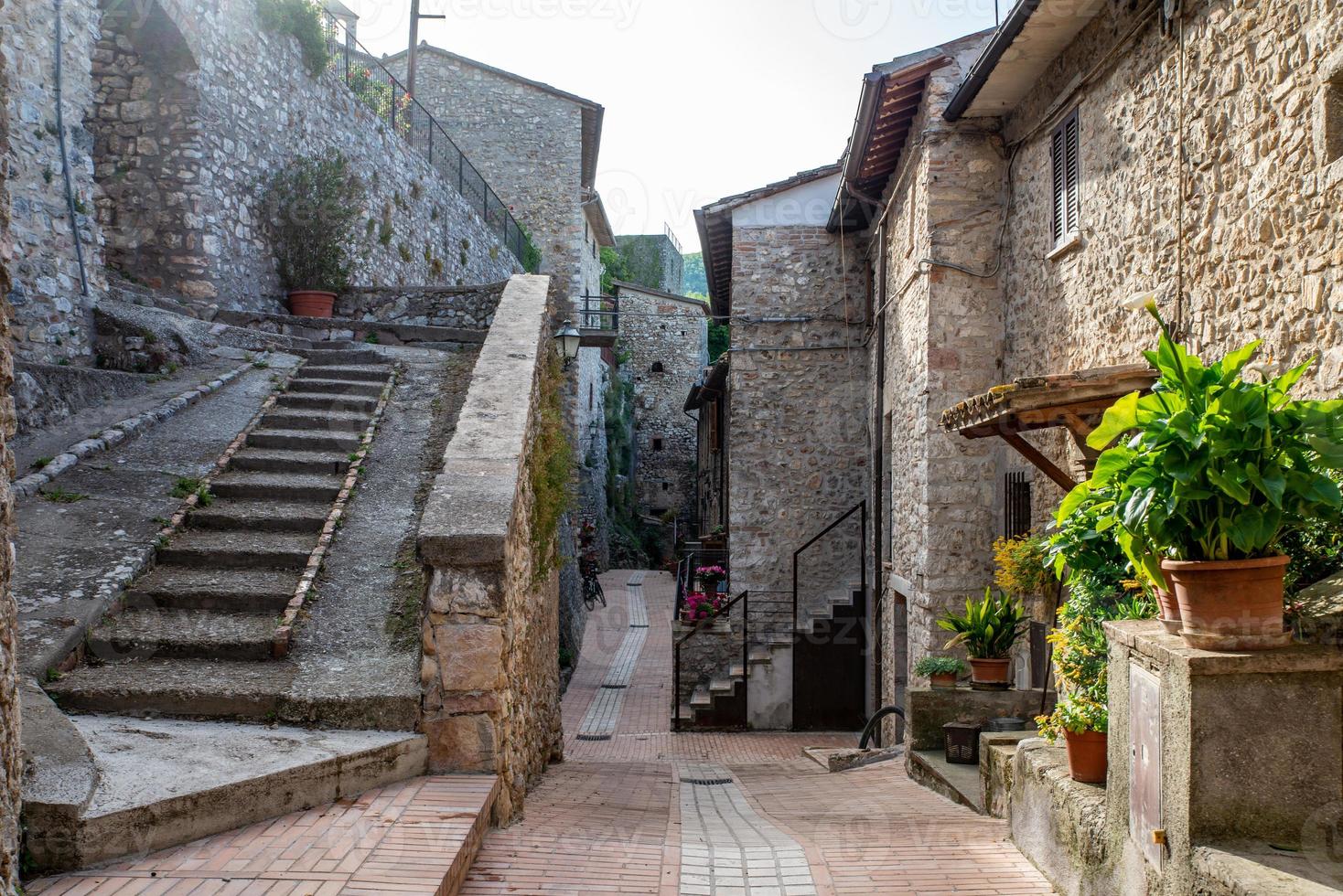 le village de portaria dans la municipalité d'acquasparta, ombrie, italie, 2020 photo