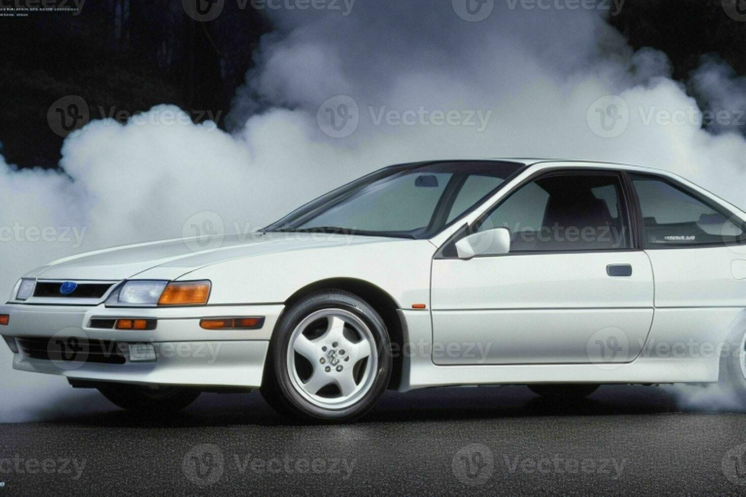 sport voiture subaru svx 1990 jdm. ai génératif pro photo