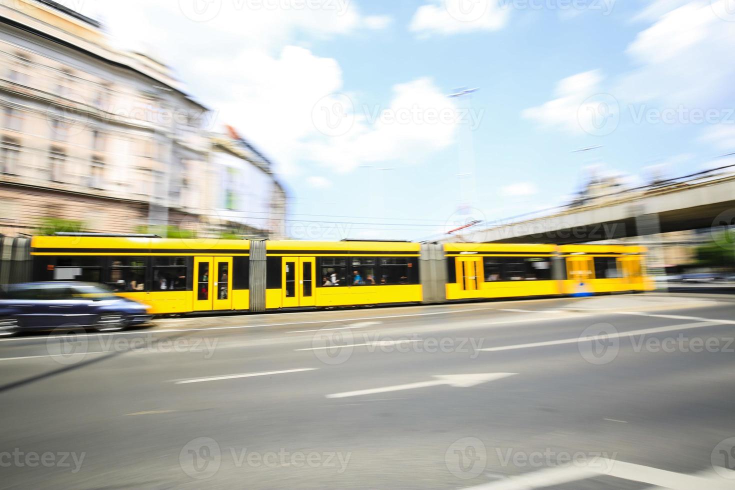 transports de la ville de budapest photo