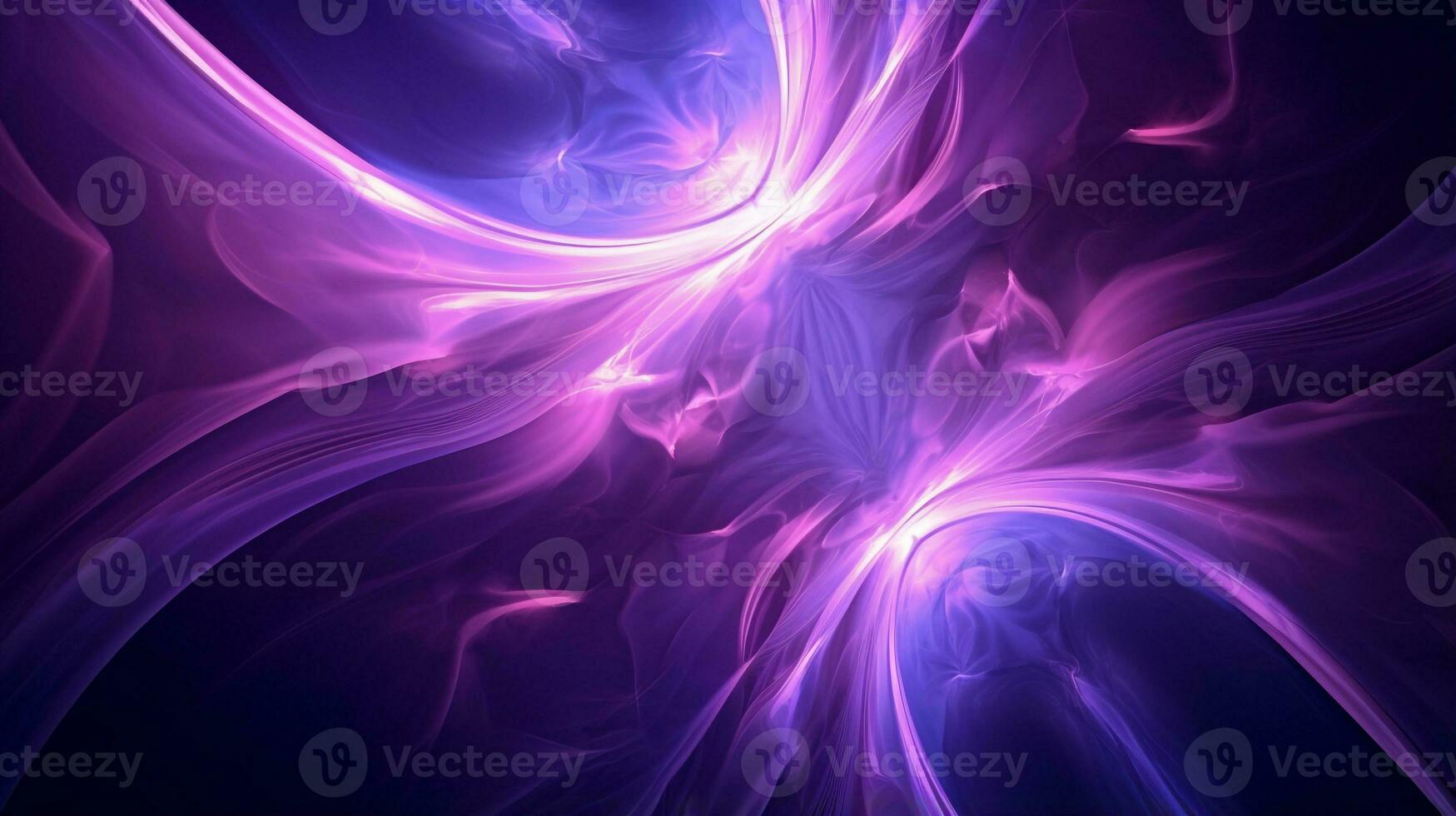 abstrait fractale Contexte dans violet Ton Couleur . génératif ai photo