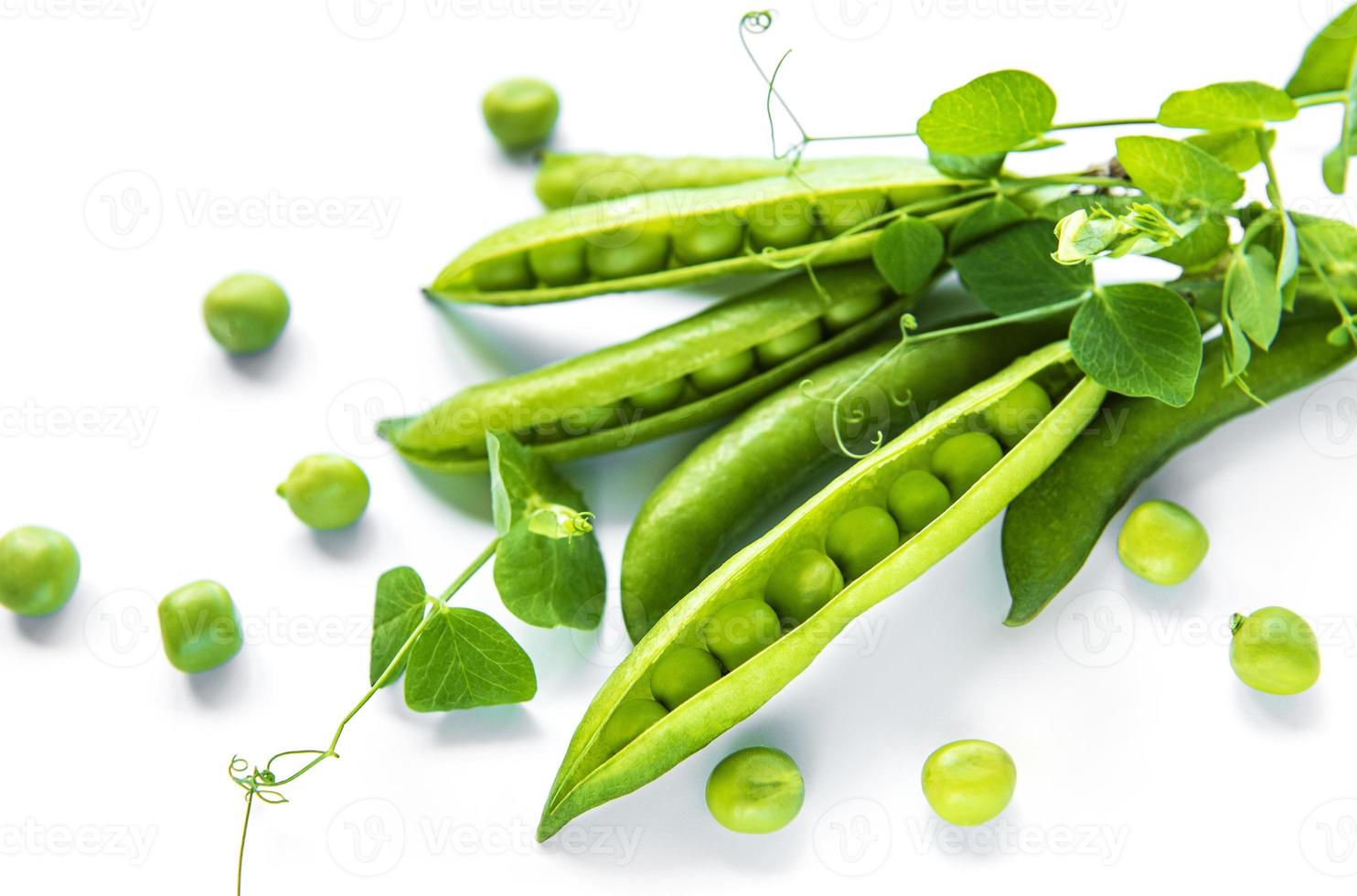 gousses de pois verts photo