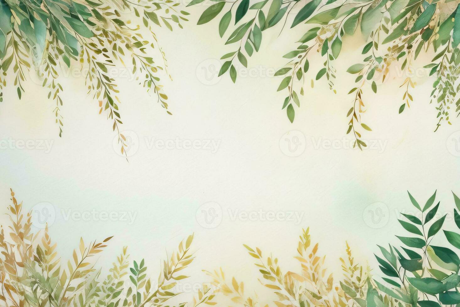 luxe aquarelle eucalyptus Contexte photo