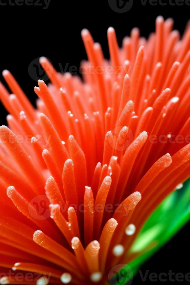 macro coup de le coraux Contexte fond d'écran photo