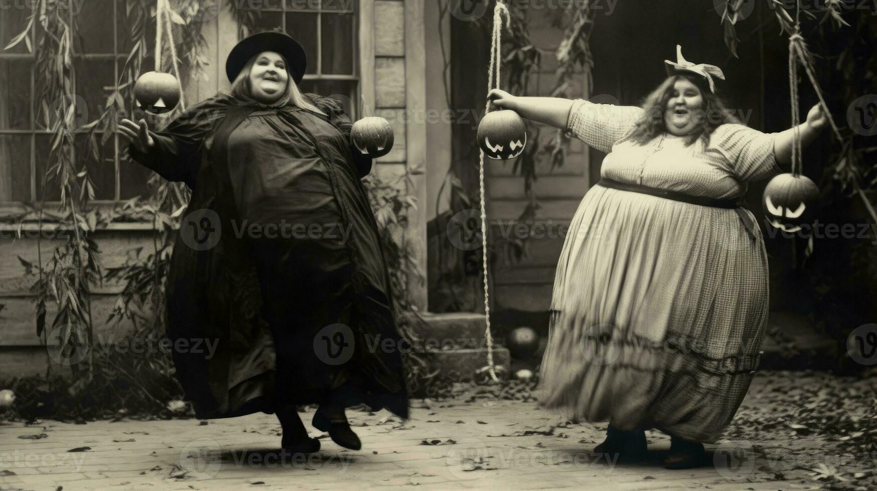 les enfants des gamins Halloween effrayant ancien la photographie masques 19e siècle horreur costumes fête photo