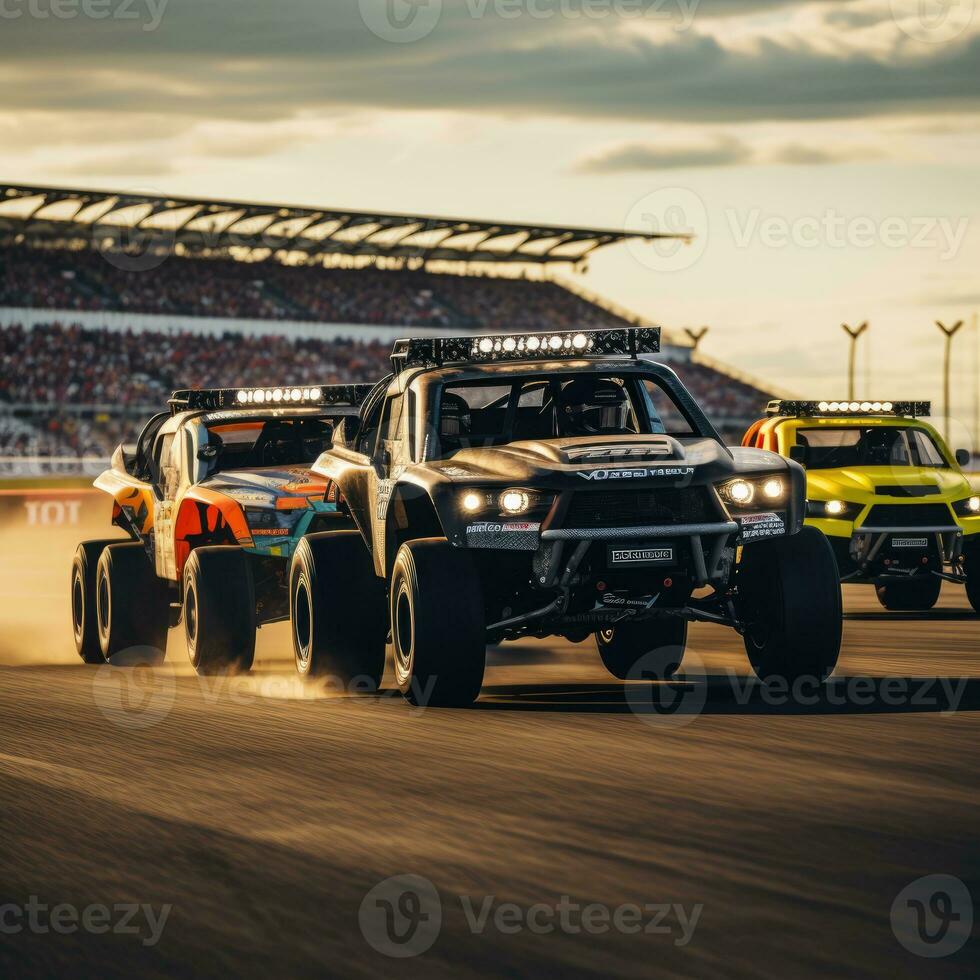 Chevrolet ramasser dérive voiture professionnel photo fumée dynamique dans mouvement Piste la vitesse la photographie