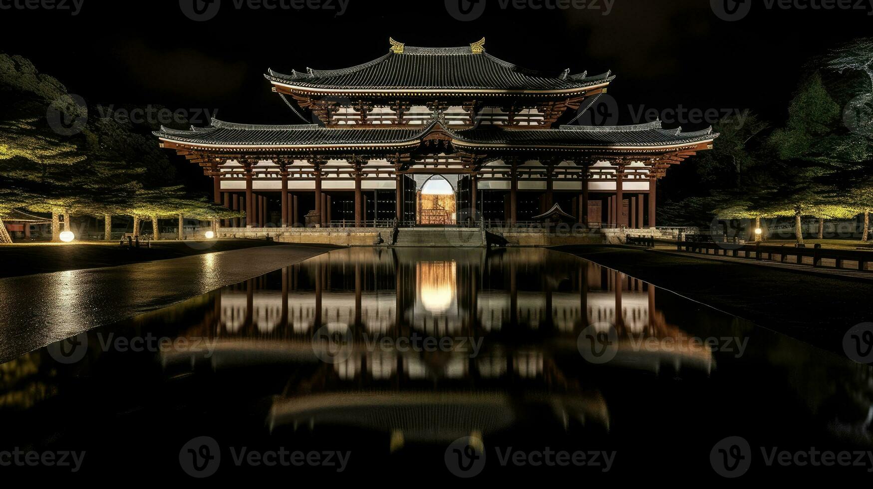 Japon Zen temple aujourd'hui paysage panorama vue la photographie Sakura fleurs pagode paix silence photo