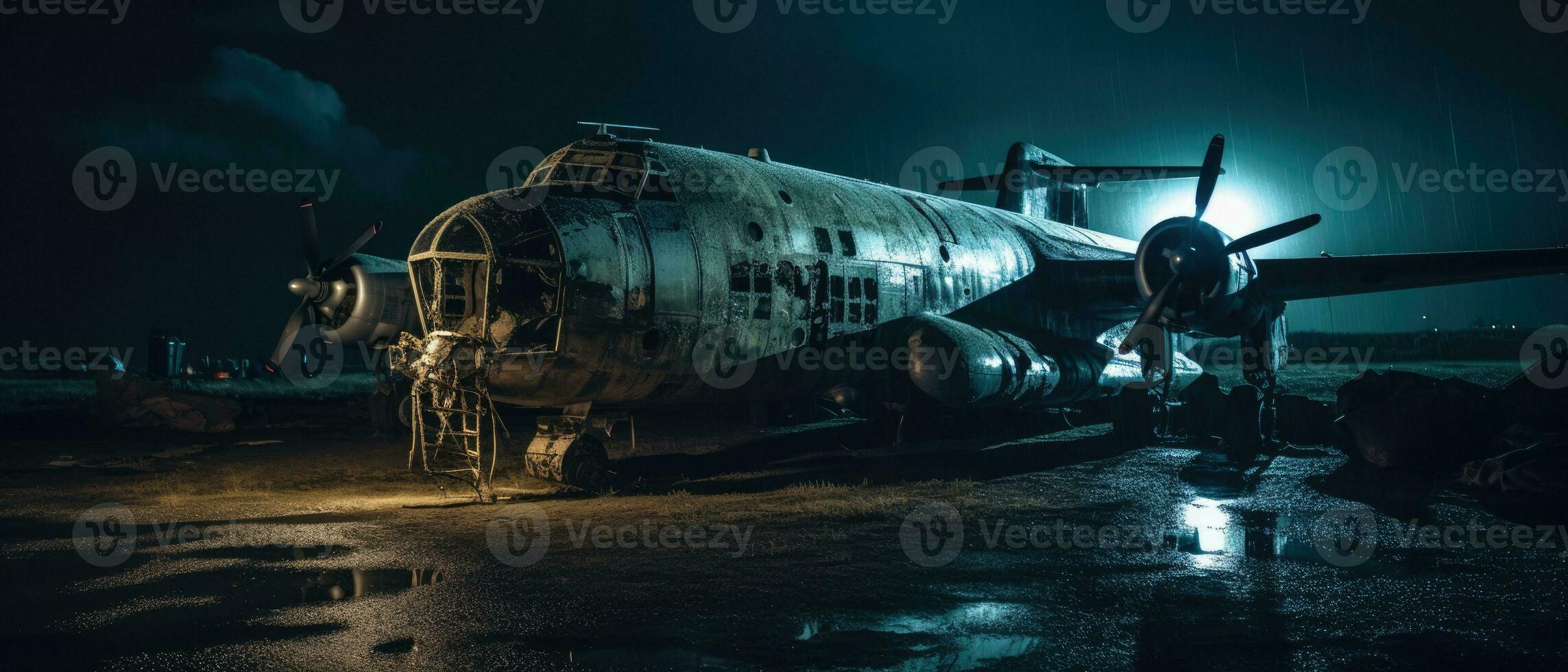 gros guerre avion militaire Publier apocalypse paysage guerre Jeu fond d'écran photo art illustration rouille