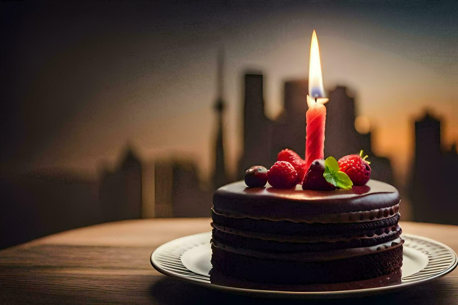 le meilleur anniversaire gâteau des idées pour une fille. généré par ai photo