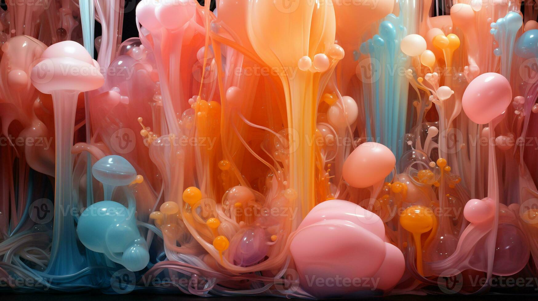 coloré Plastique Contexte ai photo