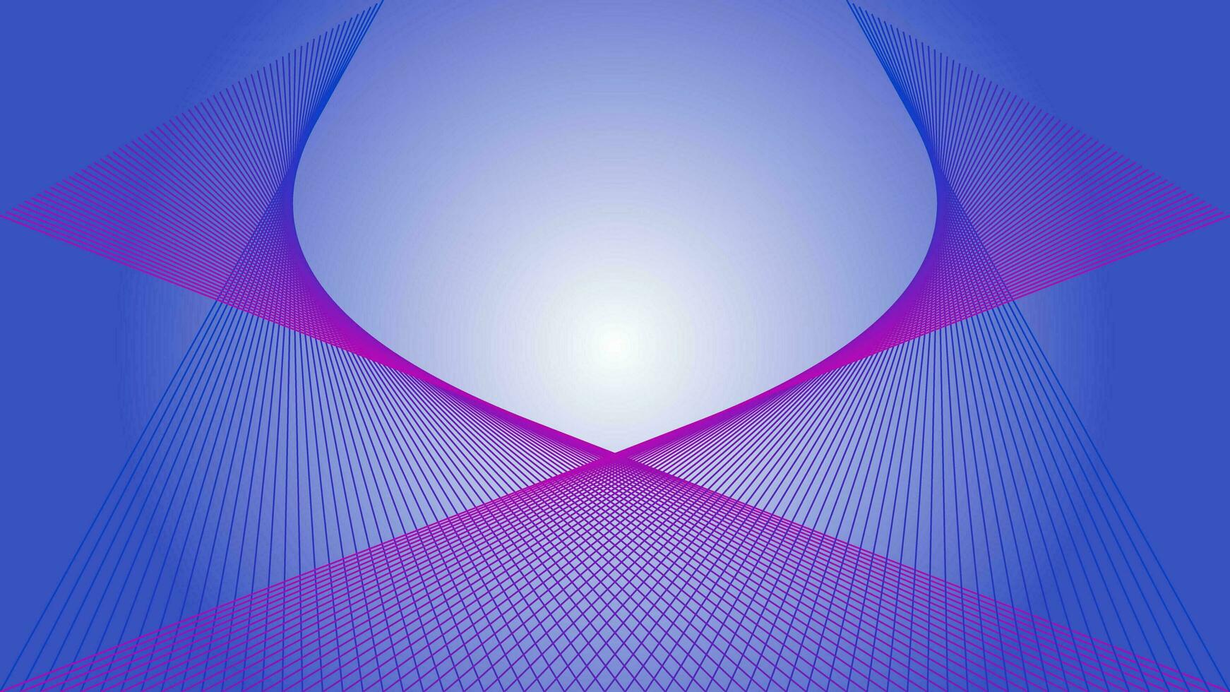 blanc bleu pente Contexte avec brillant vagues. brillant en mouvement lignes conception élément. moderne bleu violet pente écoulement vague lignes. futuriste La technologie concept photo