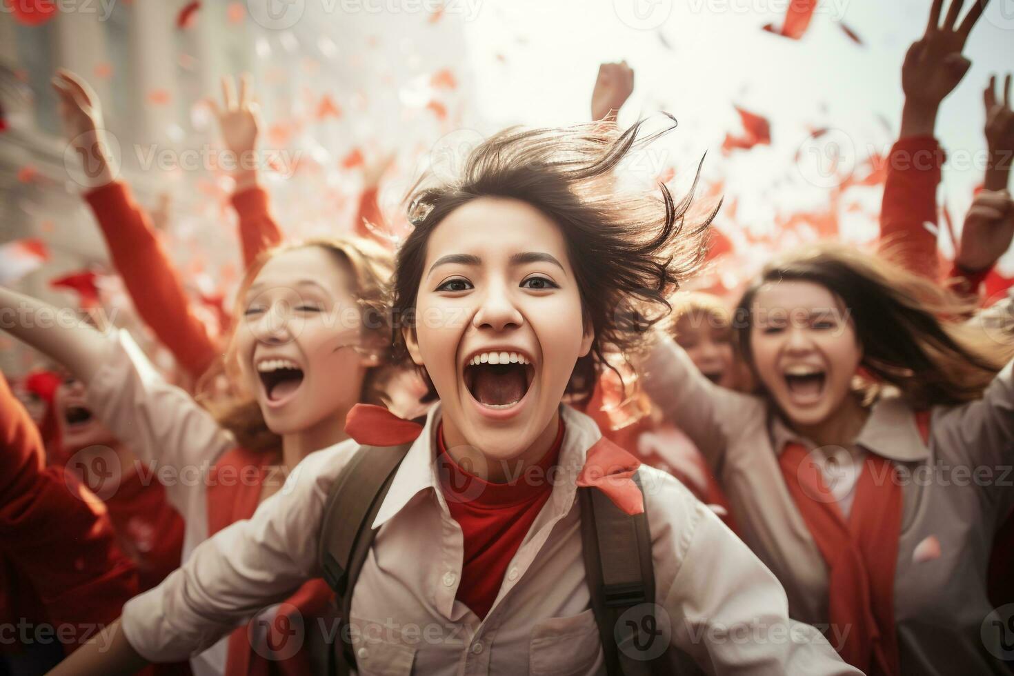 célébration de la fête de l'indépendance indonésienne photo