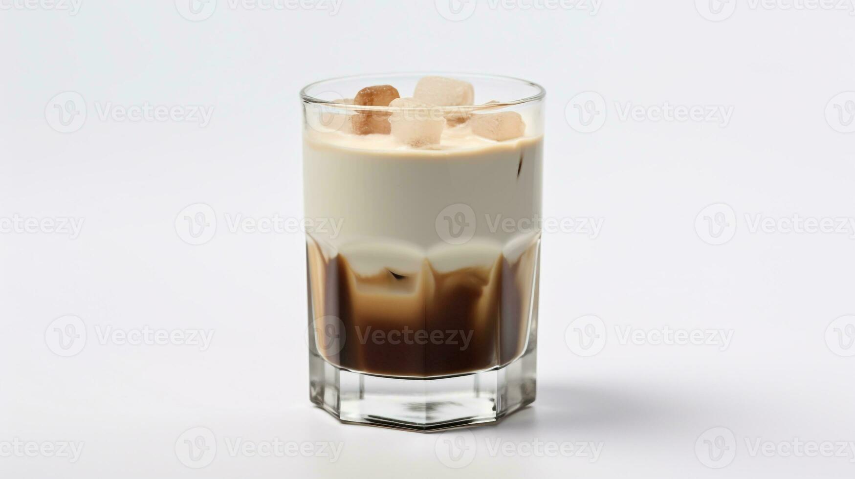 photo de une irlandais crème café boisson isolé sur blanc Contexte. génératif ai