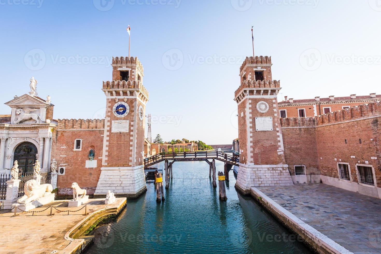 entrée de l'arsenal de venise photo