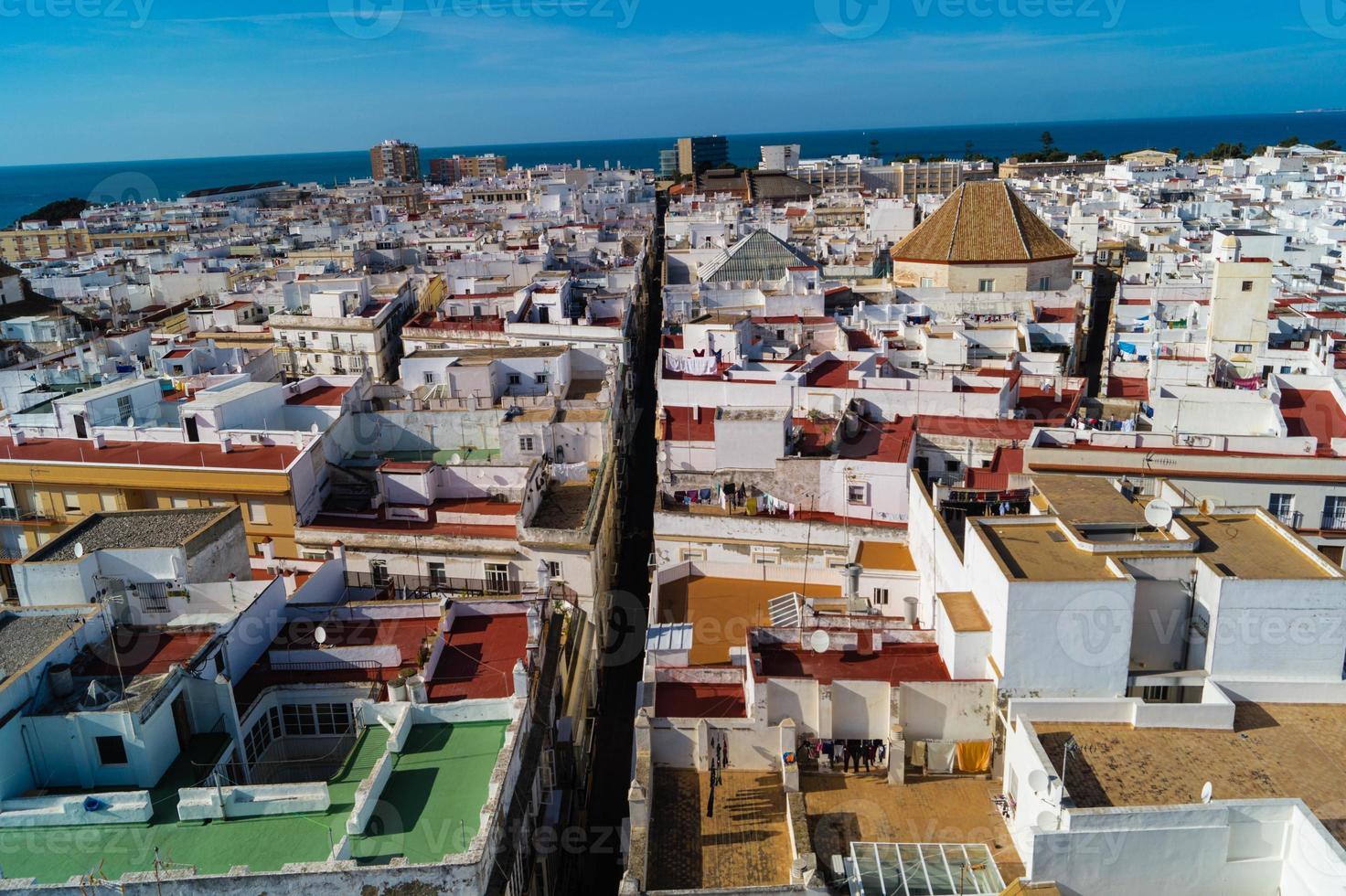 la ville de cadix espagne andalousie photo