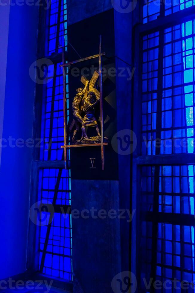 intérieur détail de Liverpool métropolitain cathédrale, romain catholique cathédrale dans Liverpool, Nord Angleterre, uni Royaume photo