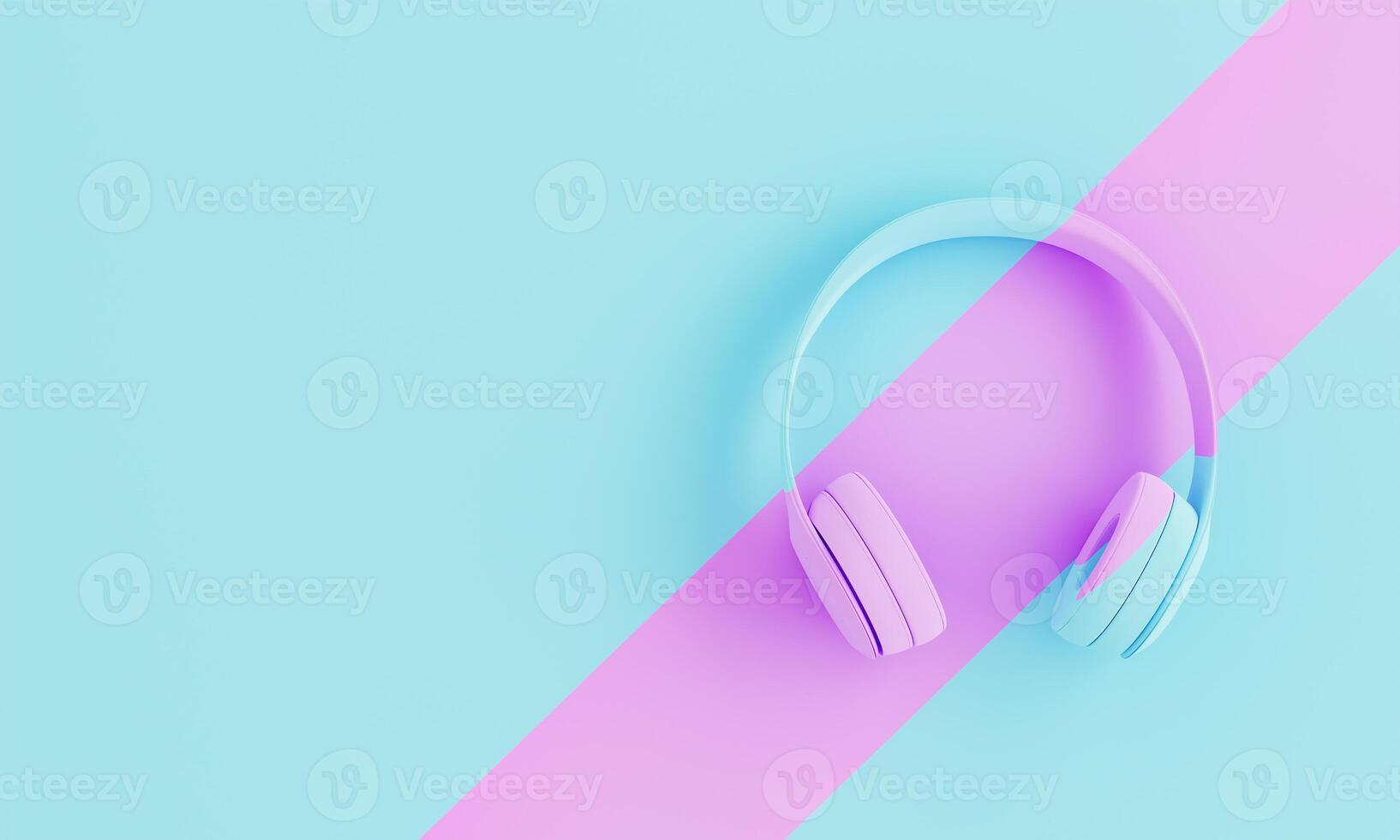 casque pastel minimal photo