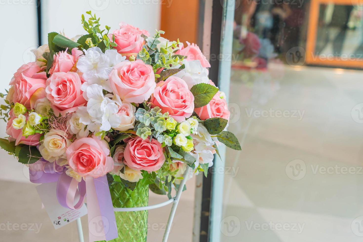 bouquet de fleurs avec espace copie photo