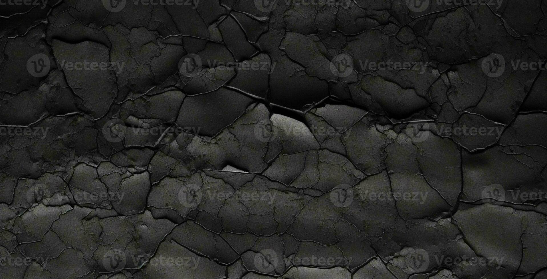 foncé noir ciment texture Contexte. génératif ai photo