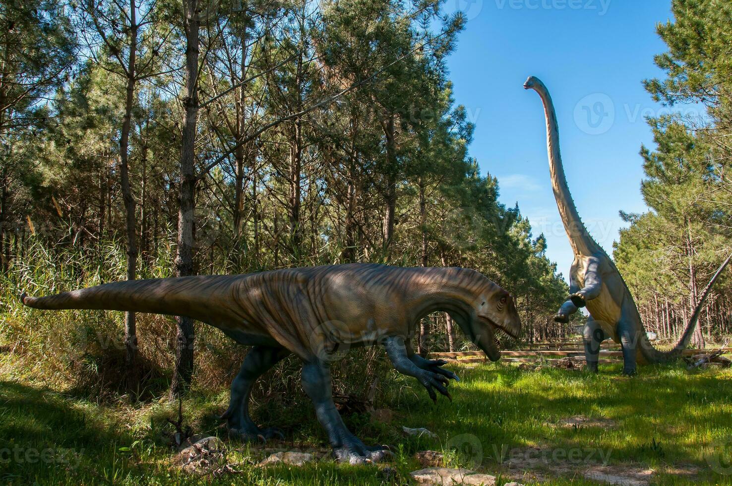 dino parc, dinosaure thème parc dans Lourinha, le Portugal photo