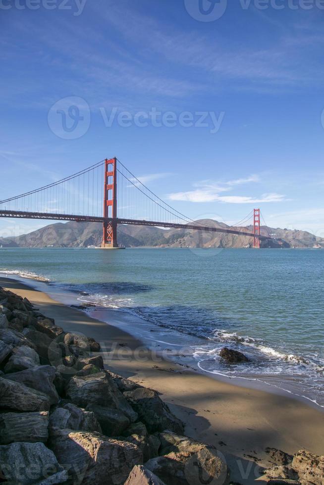 détail de la porte d'or, san francisco photo