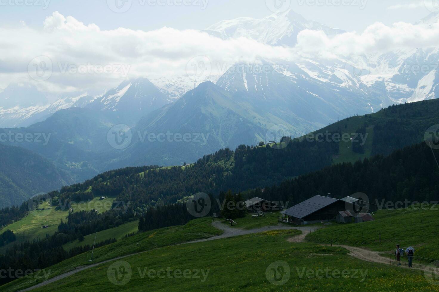 paysage de le français Alpes photo