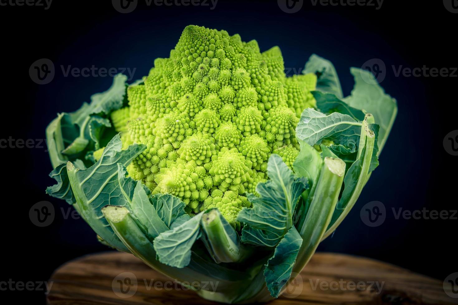 romanesco le chou-fleur vert italien photo