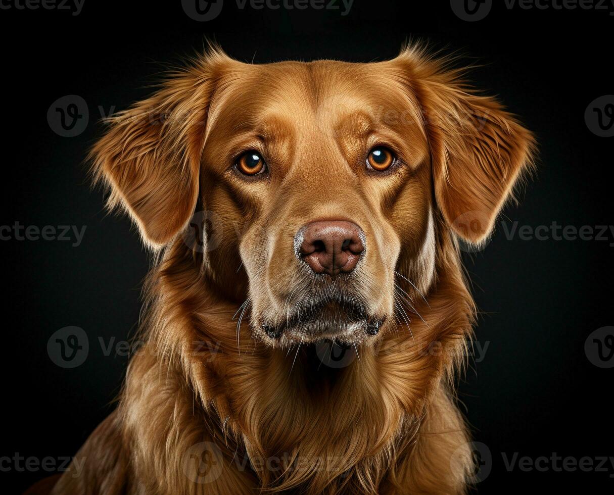 ai génératif mignonne sucré chien photo